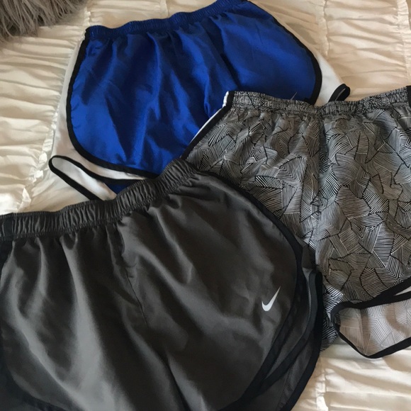 Nike Pants - 3 pair Nike dri-fit athletic shorts small